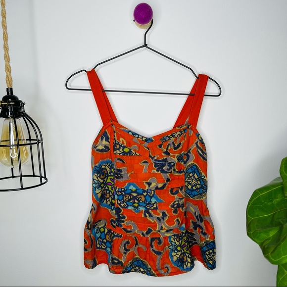 American Eagle Outfitters - Floral Pleated Tank XS - Picture 2 of 10